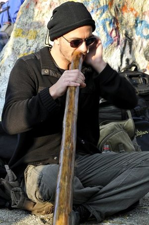 Didgeridoo-Spieler